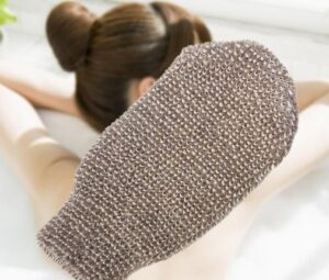 Wellness, Massage und Peeling Handschuh